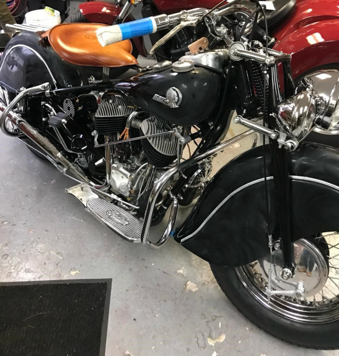 1946 Indian Chief motorcycle